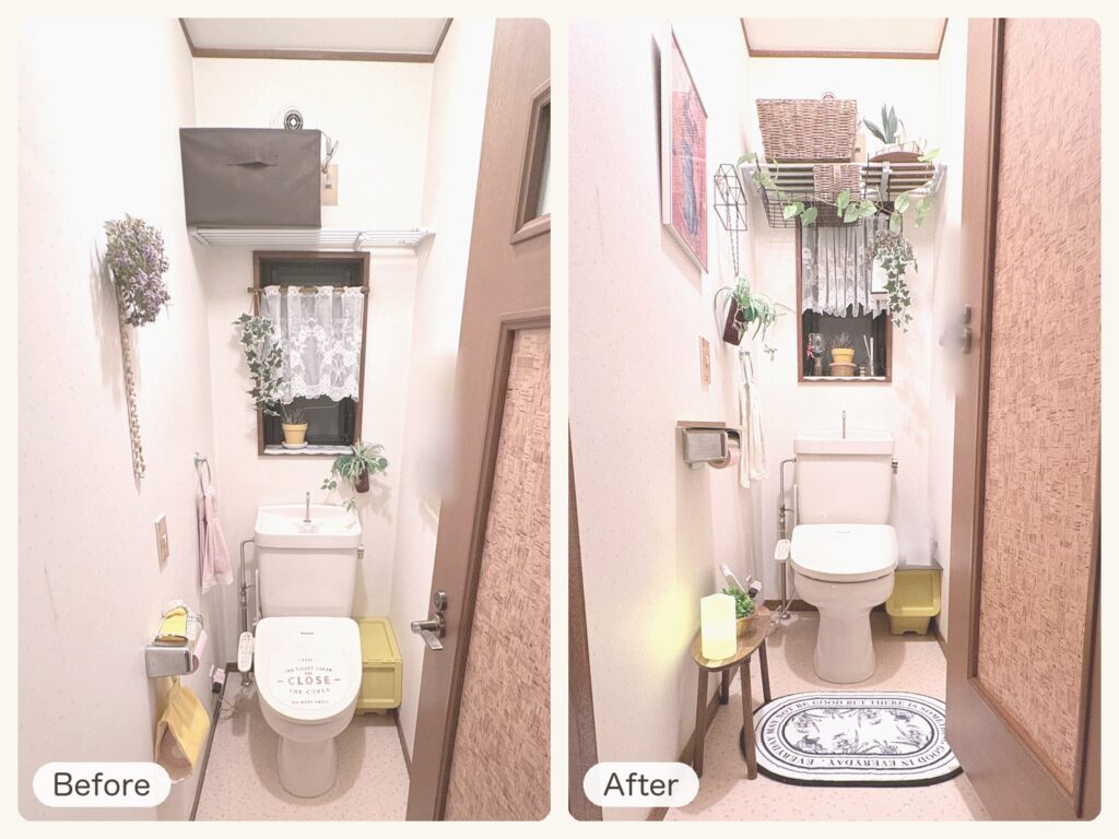 DAY 23「ラタンとグリーンで、トイレをナチュラルガーデンに飾る」のサムネイル